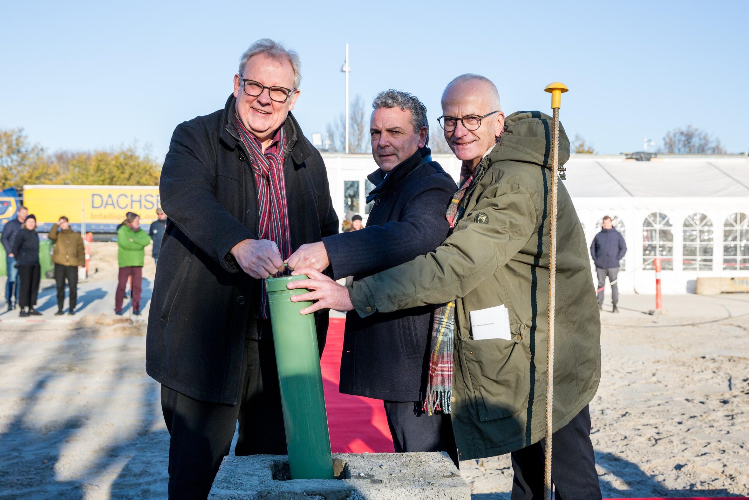 Grundstenen er lagt for nyt bykvarter i Albertslund